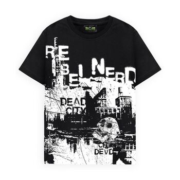 Áo Rebel Nerd - Dead City Black