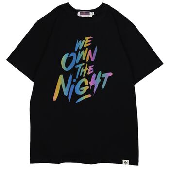 Áo phản quang 7 màu chữ we own the night - LIKA30032011  - Đen