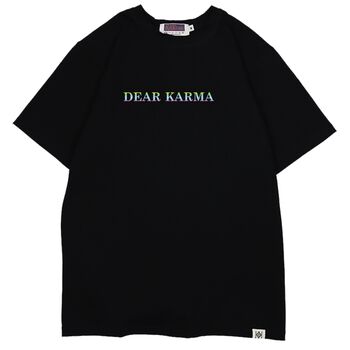 Áo thun in chữ Dear Karma -LITH16032004 - Đen