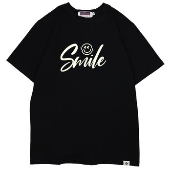 Áo thun phát sáng in chữ Smile