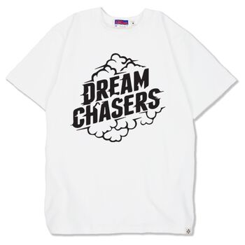 Áo thun in chữ Dream Chasers - LIKA30032006 - Trắng