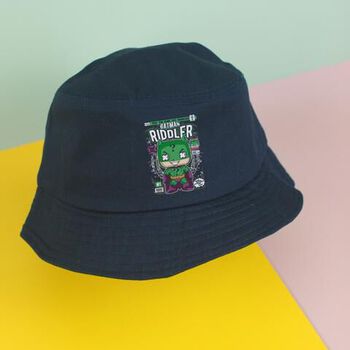 Nón bucket siêu xinh của chodole loại mũ unisex cho nam và nữ  in hình độc đáo batman riddler