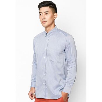 Áo sơ mi oxford màu xanh nhạt ( Clearance)