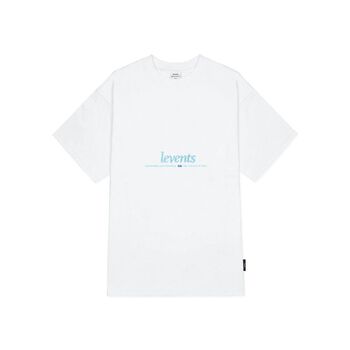 Áo thun LEVENTS Play Logo/ White