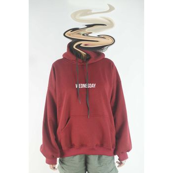 Áo hoodie unisex chodole chất liệu hoodie nỉ, đẹp form rộng cho cả nam và nữ in chữ Wednesday