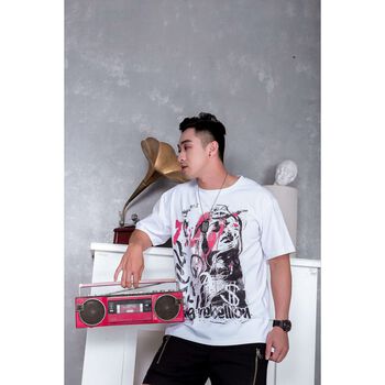 Áo thun thiết kế Unisex - Female face art