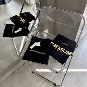 ÁO THUN IN NỔI PREMIUM FORM RỘNG SAMIÉ [UNISEX] - ÁO THUN LOGO CAO SU IN CHỮ - TEE IN NỔI