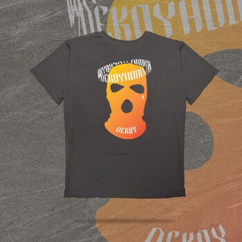 HOT GRADIENT BALACLAVA TEE | Áo thun DEKOY cotton 2 chiều