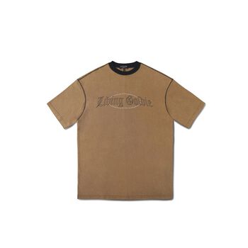 Áo thun LIVING GOLDIE 100% cotton 2 chiều màu mustard