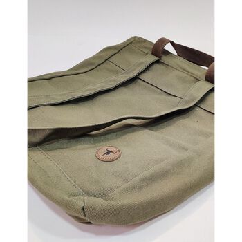 BALO X TÚI XÁCH 3in1 vải canvas phù hợp đi học đi chơi (NINSHINO TUK 1 - LIGHT BASIL)