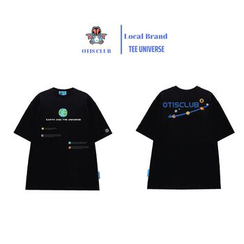 ÁO THUN OTIS CLUB UNIVERSE ĐEN