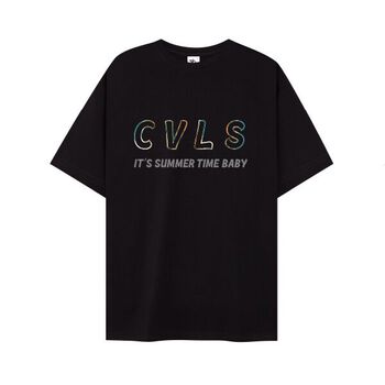 Áo Thun Hòn Đảo CVLS Cổ Tròn Chất Liệu Cotton 4 Chiều