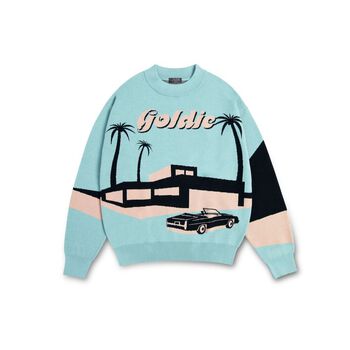 Áo len GOLDIE PALM HOUSE KNIT dệt sợi visco