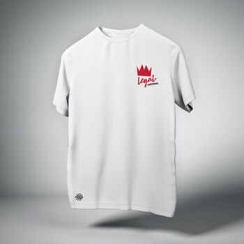 Áo thun Criminal King hoạt tiết nhung