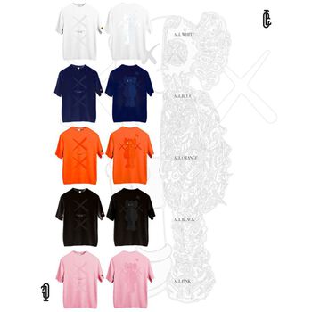 Áo thun Kaws Monotone V2 form regular và oversize by Legal Criminal