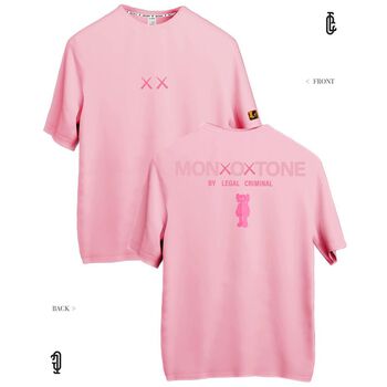 Áo thun Kaws Monotone V1 mini form regular và oversize by Legal Criminal