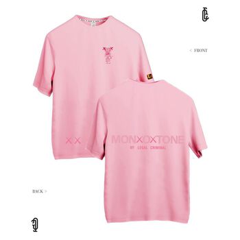 Áo thun Kaws Monotone V3 mini form regular và oversize by Legal Criminal