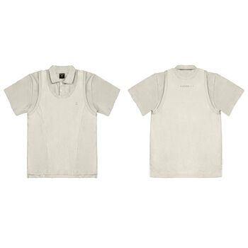 Áo Polo RANVERBAE DOUBLÉ POLO LAYER Kem