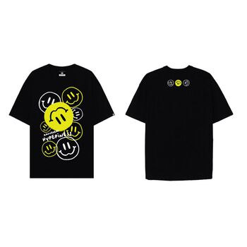 Áo Thun RANVERBAE MULTI HYPEPINESS Đen