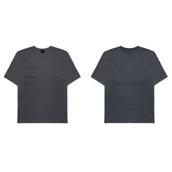 Áo Thun RANVERBAE SUMMER RISE Ghi Xám