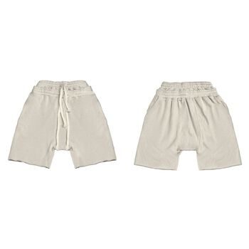 Quần Short RANVERBAE DOUBLÉ WAIST BAND Kem