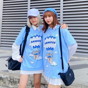 ÁO BALLOON TEDDY TAY NGẮN