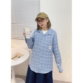 Áo Sơ Mi Armous Teddy Icon Blue Tay Dài