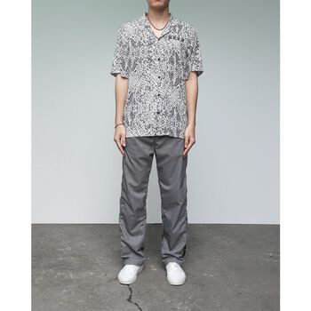 ASymmetric Snakeskin Shirt