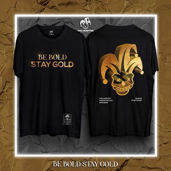 The Laughter - Áo Phông �GOLD Tee - 100% Cotton