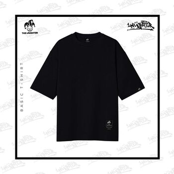 �[The Laughter] - Basic T Shirt - Áo Phông Oversized Unisex 100% Cotton