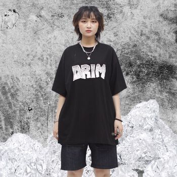 Áo thun oversize unisex Drim T-shirt logocraft(bảo hành lỗi đổi 1)