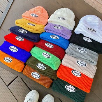 Nón Len Beanie Cao Cấp Ss2 Local Brand CINDER Nón len gân dệt kim dày