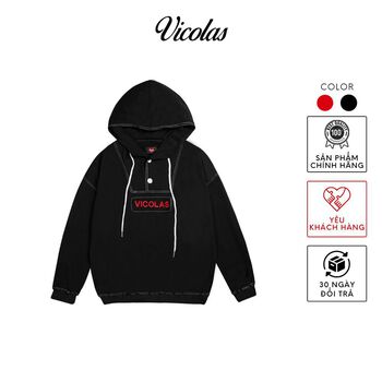 Áo hoodies nam nữ thêu họa tiết VICOLAS VICOLAS HOODIES