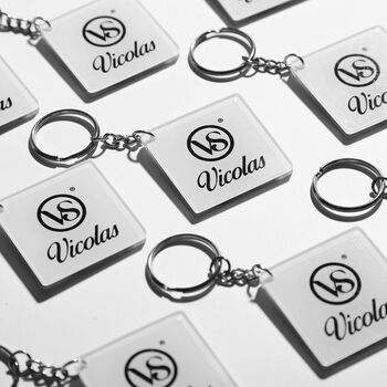 Móc chìa khóa mica VICOLAS