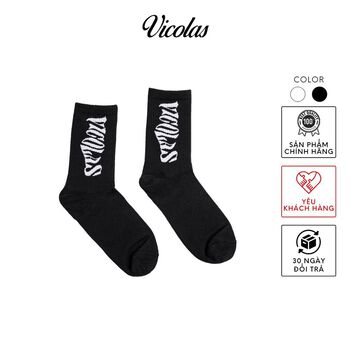Tất cổ cao unisex VICOLAS V VICOLAS DAILY SOCKS