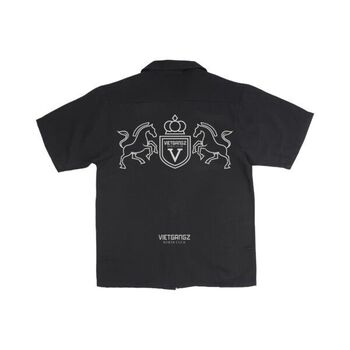 ÁO SƠ MI HORSE CLUB BLACK