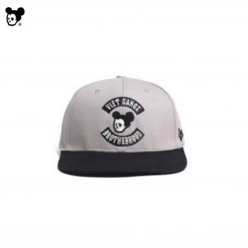 MŨ Grey Snapback w Logo VIETGANGZ