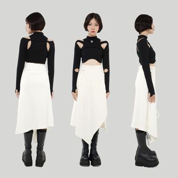 Váy Quấn Dài Thun Gân BunnyHill SSAN10