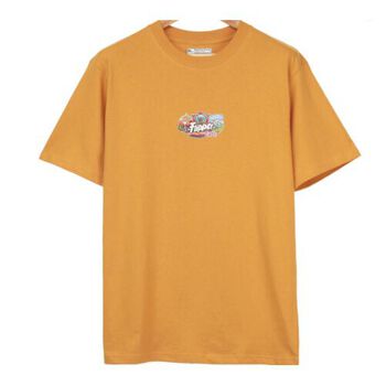 CAMP patch3 Tshirt mustard FT0112