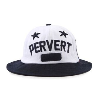 [outlet] Nón xô PERVERT white  P470