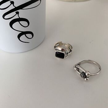 Nhẫn bạc925 kiểu dáng cá tính thanh lịch