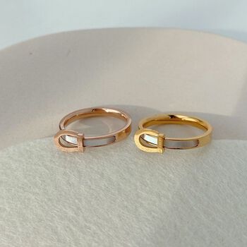 Nhẫn Nịt chất liệu thép không rỉ