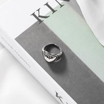 Nhẫn Tim Bạc 925