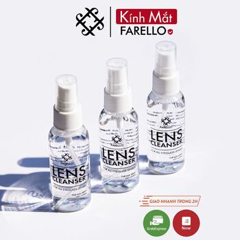 Nước xịt rửa mắt kính dạng xịt chuyên dụng FARELLO