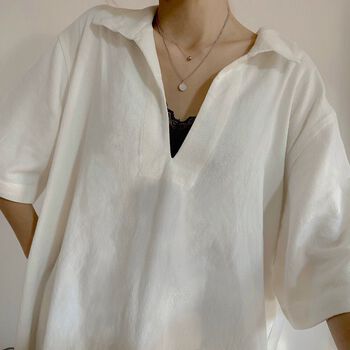 MAHU ÁO POLO OVERSIZE UNISEX COV