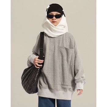 MAHU - ÁO SWEATER OVERSIZE UNISEX TUDO
