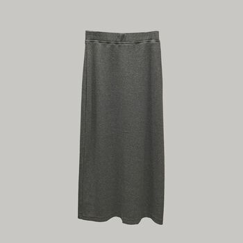 MAHU - VÁY ÔM THUN ĐƠN GIẢN XẺ SAU XESA