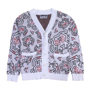 Birdybag - Áo Cardigan họa tiết Tiger