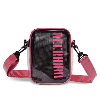 Túi trong suốt đeo chéo: CLEAR SHOULDER BAG - PINK