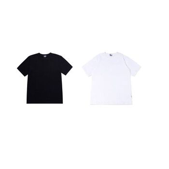 Áo Basic Tee In Black/White